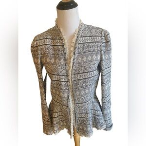 Rebecca Taylor Tweed Blazer — Size 6